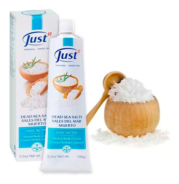 Crema San' Activ Swiss Just con Sales del Mar Muerto 100 g